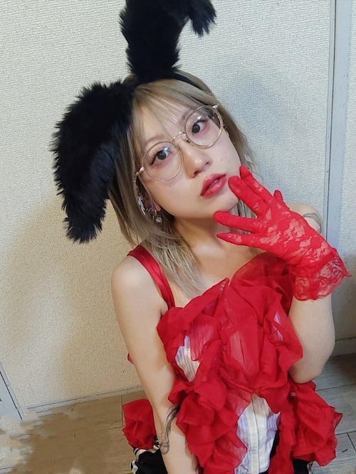 AMPHI（アンフィ）の「「HOUGA×AMPHI」 ラッフルドトップス