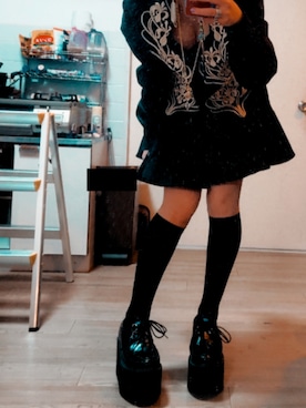 泥井戸 紫闇⠳⠁⠴シアンドロイドさんのコーディネート