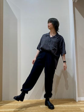 「ジョカーパンツ」｜96unaunaさん（レディース・158cm）の夏コーディネート