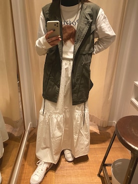 saruさん（レディース・157cm）の春コーディネート