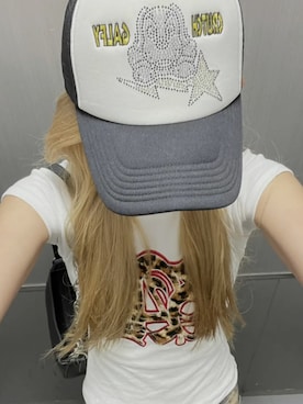 「アイテム（キャップ）」を使った、kanonさん（レディース・167cm・10代）の夏コーディネート