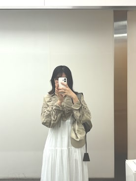 「GU（ジーユー）のアイテム（帽子）」を使った、山田花子さん（レディース・170cm）の夏コーディネート