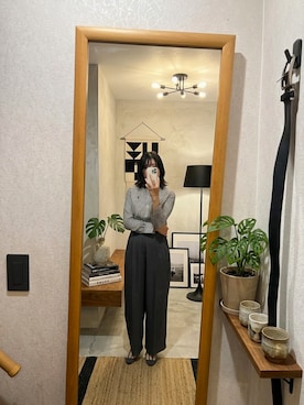 「COCO DEAL（ココディール）のアイテム」を使った、山田花子さん（レディース・170cm）の秋コーディネート