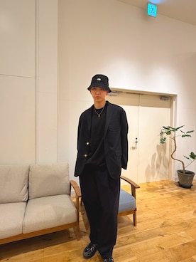 hao516さん（メンズ・186cm）の春コーディネート