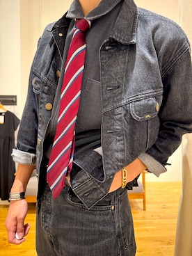 「Lee（リー）のアイテム」を使った、hao516さん（メンズ・186cm）の夏コーディネート