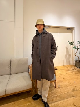 「アイテム（帽子）」を使った、hao516さん（メンズ・186cm・10代）の冬コーディネート