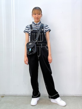 坂田 心さん(レディース・161cm)の夏コーディネート