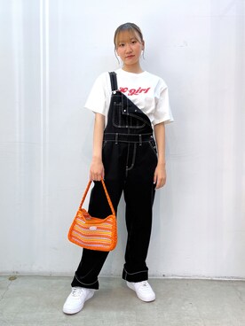 坂田 心さん（レディース・161cm）の夏コーディネート