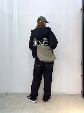 「秋」｜「アイテム（オールインワン・サロペット）」を使った、坂田 心さん（レディース・161cm）の夏コーディネート