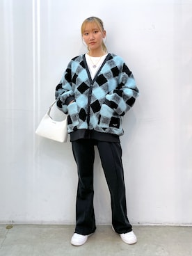 坂田 心さん（レディース・161cm）の秋コーディネート