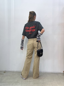 坂田 心さん（レディース・161cm）の夏コーディネート