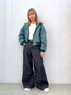 坂田 心さん(レディース・161cm)の秋コーディネート
