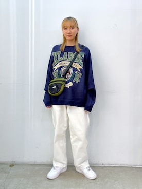 坂田 心さん（レディース・161cm）の秋コーディネート