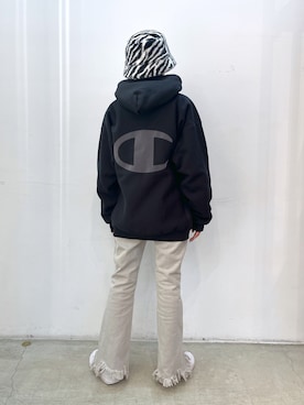 坂田 心さん（レディース・161cm）の秋コーディネート