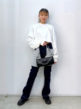 坂田 心さん(レディース・161cm)の冬コーディネート