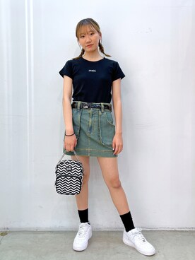 坂田 心さん(レディース・161cm)の夏コーディネート