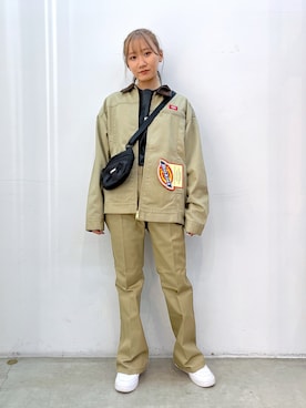 坂田 心さん（レディース・161cm）の秋コーディネート