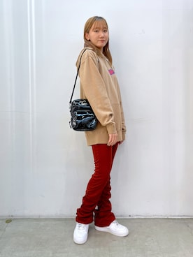 坂田 心さん（レディース・161cm）の秋コーディネート