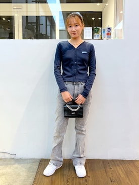 坂田 心さん（レディース・161cm）の秋コーディネート