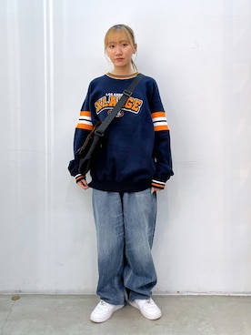 坂田 心さん（レディース・161cm）の秋コーディネート