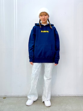 坂田 心さん（レディース・161cm）の秋コーディネート