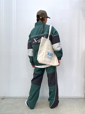 坂田 心さん（レディース・161cm）の冬コーディネート