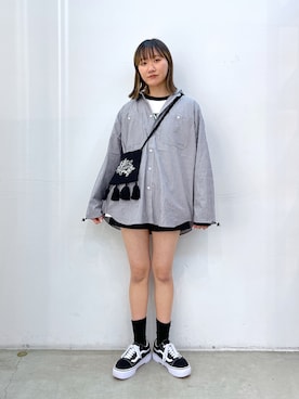 坂田 心さん（レディース・161cm）の春コーディネート