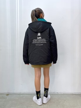 坂田 心さん（レディース・161cm）の秋コーディネート