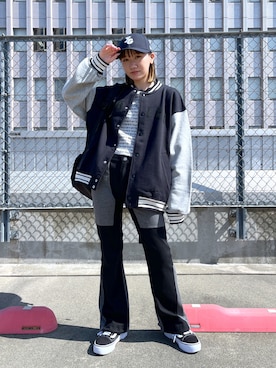 坂田 心さん(レディース・161cm)の春コーディネート