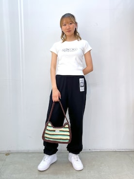 坂田 心さん（レディース・161cm）の夏コーディネート