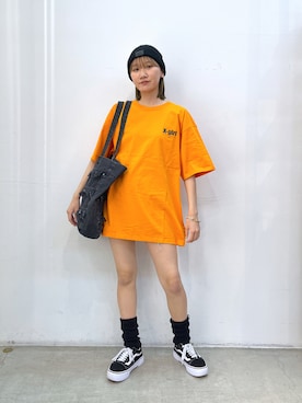 坂田 心さん（レディース・161cm）の夏コーディネート