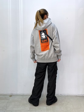 坂田 心さん（レディース・161cm）の冬コーディネート