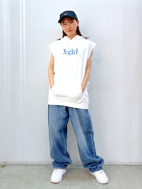 坂田 心さん(レディース・161cm)の夏コーディネート