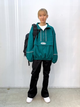 坂田 心さん（レディース・161cm）の秋コーディネート