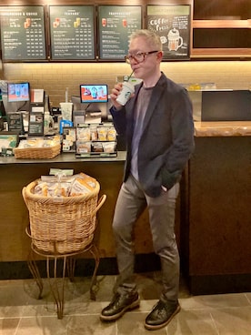 菊地武雄さん（メンズ・170cm）の春コーディネート