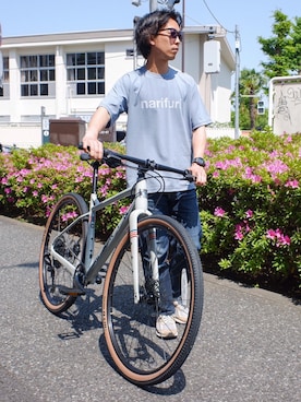「Lee（リー）のアイテム」を使った、ARAIさん（メンズ・165cm）の春コーディネート