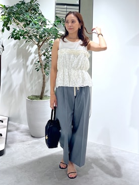 natsumiさん（骨格ナチュラル・レディース・166cm）の夏コーディネート