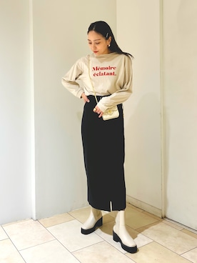 natsumiさん（レディース・166cm）の冬コーディネート