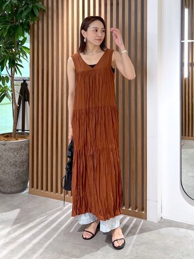 natsumiさん（レディース・166cm）の夏コーディネート