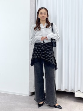 「FREE'S MART（フリーズマート）のアイテム（バッグ）」を使った、natsumiさん（レディース・166cm）の春コーディネート