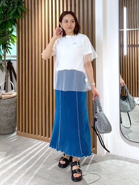 natsumiさん（レディース・166cm）の夏コーディネート