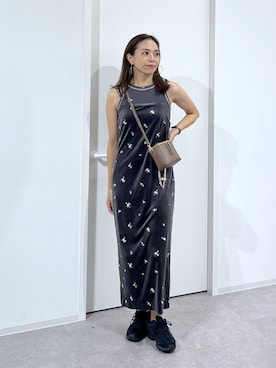 「FREE'S MART（フリーズマート）のアイテム」を使った、natsumiさん（レディース・166cm）の夏コーディネート