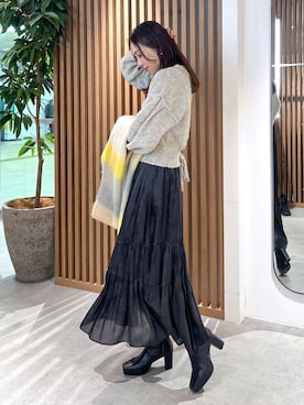 natsumiさん（レディース・166cm）の冬コーディネート