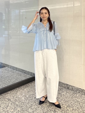 「FREE'S MART（フリーズマート）のアイテム（バッグ）」を使った、natsumiさん（レディース・166cm）の春コーディネート