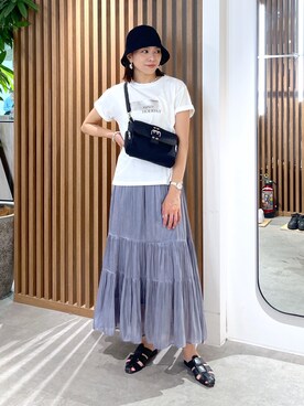 natsumiさん（レディース・166cm）の夏コーディネート