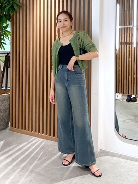 natsumiさん（レディース・166cm）の夏コーディネート