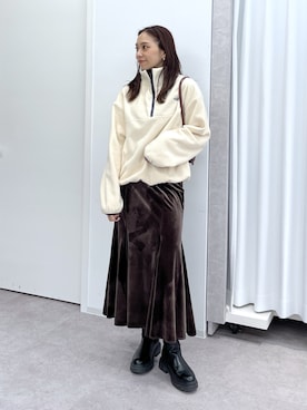 natsumiさん（骨格ナチュラル・レディース・166cm）の秋コーディネート