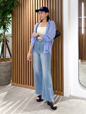 natsumiさん（レディース・166cm）の夏コーディネート