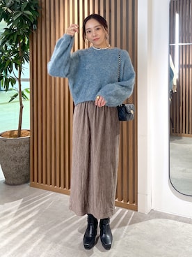 natsumiさん（レディース・166cm）の冬コーディネート