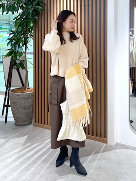 natsumiさん（レディース・166cm）の冬コーディネート